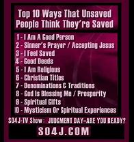 Image result for false beliefs of what it takes to be a christian