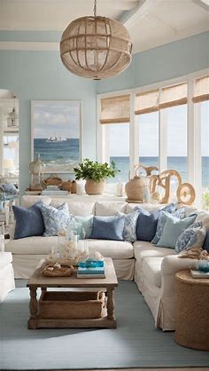 Nautical Nook: Coastal Living Room Decor Ideas