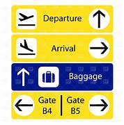 Image result for Airport Signs and Symbols
