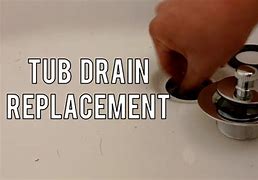 Image result for Bathtub Drain Removal