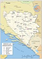 Image result for Bosnia On a Map