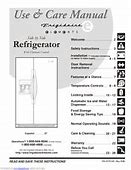 Image result for Frigidaire Compact Refrigerator Manual
