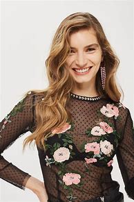 Image result for Embroidered Floral Shirts