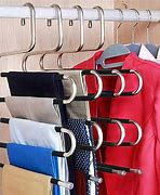 Image result for DIY Space-Saving Hangers