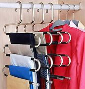 Image result for Space-Saving Hangers for Clothes