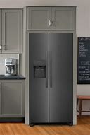 Image result for Oversized Black and Stainless Refrigerator