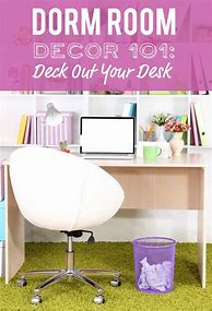 Image result for Dorm Room Desk Decor