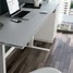 Image result for Adjustable Office Desk with Drawers