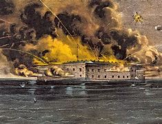 Image result for Attack On Fort Sumter