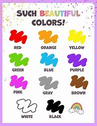 Image result for Preschool Color Graph Printable