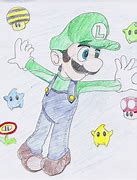 Image result for Super Luigi Galaxy deviantART