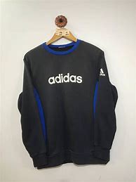 Image result for Vintage Blue and Black Adidas Sweatshirt