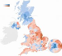Image result for Brexit Voting Results Map