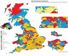 Image result for England Constituency Map