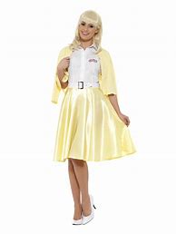 Image result for Sandy Yellow Dress Grease