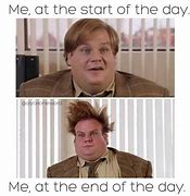 Image result for Showing Up Late for Work Chris Farley Meme