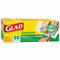 Image result for Glad Zip Lock Bags
