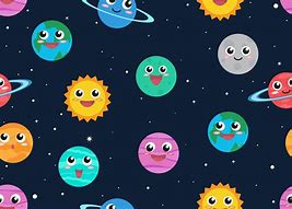 Image result for Cute Cartoon Planets