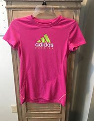 Image result for Girl Pink Adidas Shirt