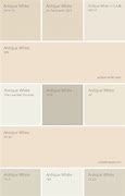 Image result for Antique White Color Paint Chart