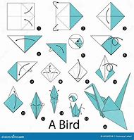 Image result for How to Do Origami Bird