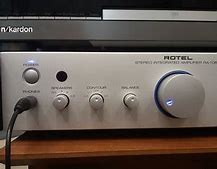 Image result for Rotel A14 MKII Integrated Amplifier With Built-In DAC And Bluetooth - Silver