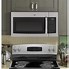 Image result for Over Stove Microwave Oven Black