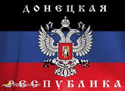 Image result for Donbass Republic Flag