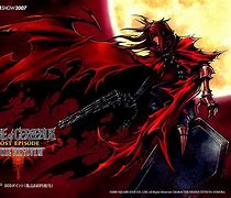 Image result for Vincent Valentine FF7 Red Abstract Wallpaper