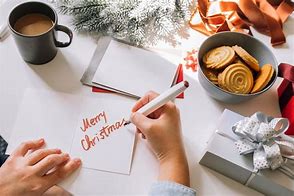 Image result for Writing Christmas Cards