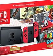 Image result for Nintendo Switch Console with Games Mario
