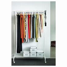 Image result for ikea clothing racks white