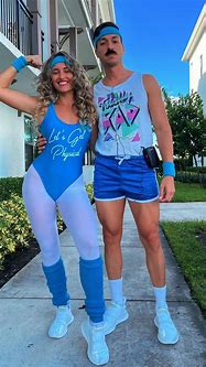 Image result for Aerobic 80s Workout Costume