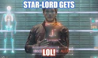 Image result for Chris Pratt Star-Lord Meme
