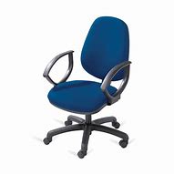 Image result for Blue Office Chair with Arms