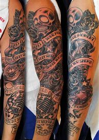 Image result for Sleeve Tattoo Drawings for Men