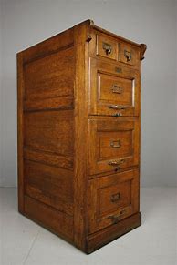 Image result for Antique Filing Cabinet