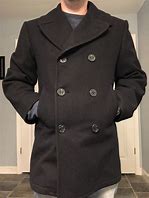 Image result for Pea Coat Jacket