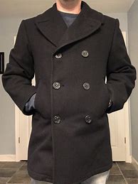 Image result for Navy Pea Coat