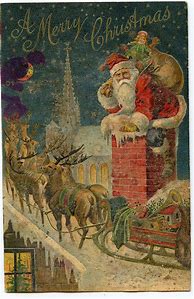 Image result for Christmas Vintage Postcards California