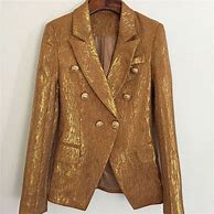 Image result for Gold Colored Jacket for Women