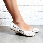 Image result for White Flat Shoes