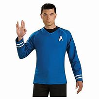 Image result for Star Trek Blue Shirt