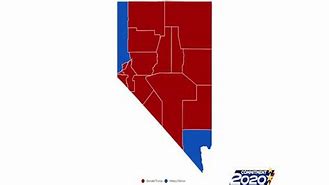 Image result for Nevada 2020 Election Map