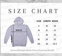 Image result for Unisex Hoodie Size