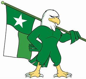 Image result for North Texas "walking eagle" school image
