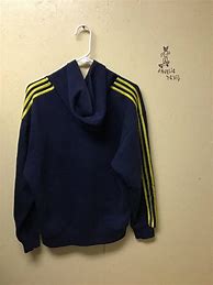Image result for Navy Blue and Yellow Adidas Hoodie