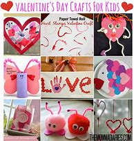 Image result for Cool Valentine's Day Crafts for Kids