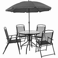 Image result for Flash Furniture Nantucket Patio Table, Chair 