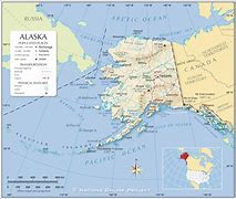 Image result for Map of Alaska and Russia Area